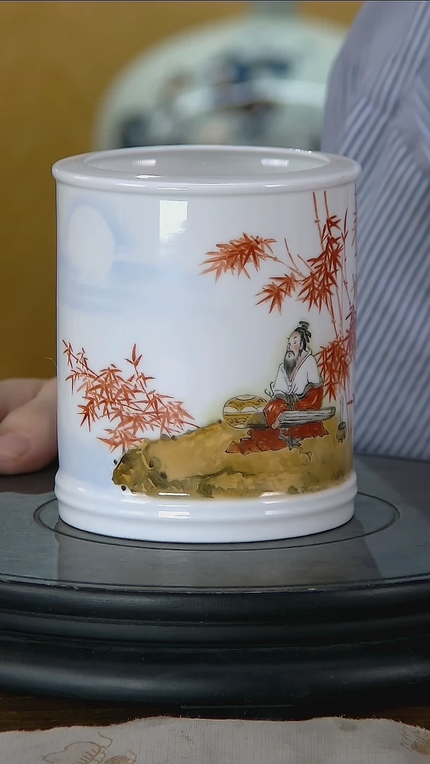 笔筒陶瓷设计陶瓷创意