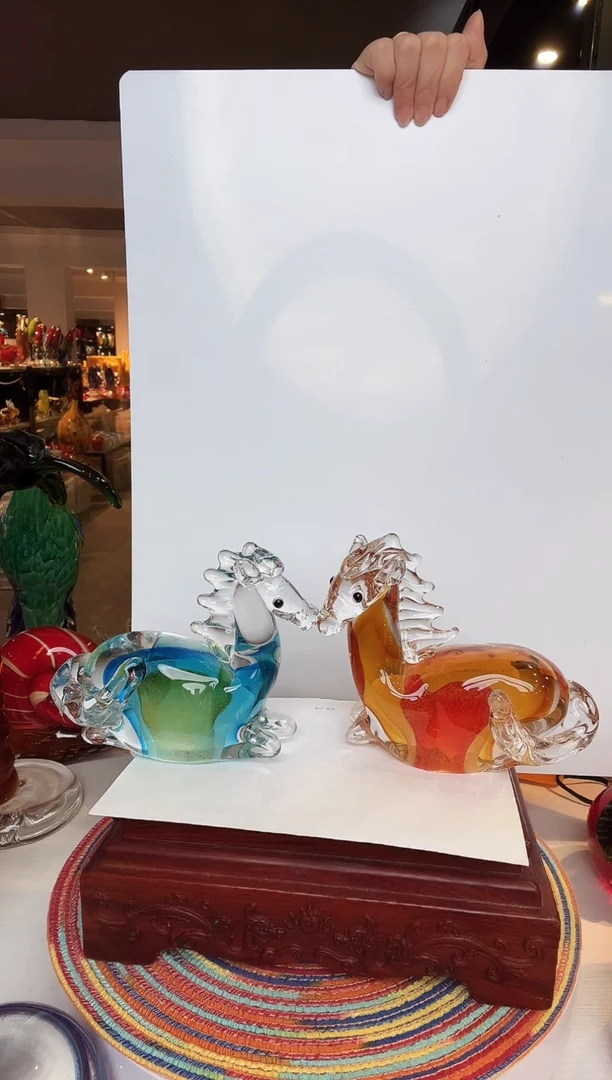 【闪购商品】茶盏琉璃摆件家居摆件