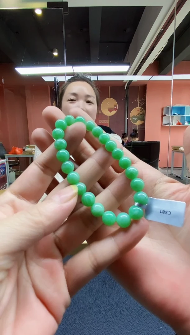 颈饰未镶嵌翡翠翡翠手串