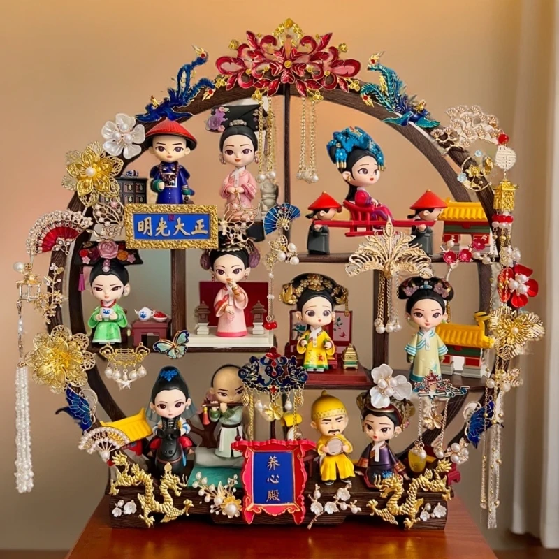 正版锦鲤拿趣甄嬛传第三代盲盒手办周边桌面摆件送朋友礼物