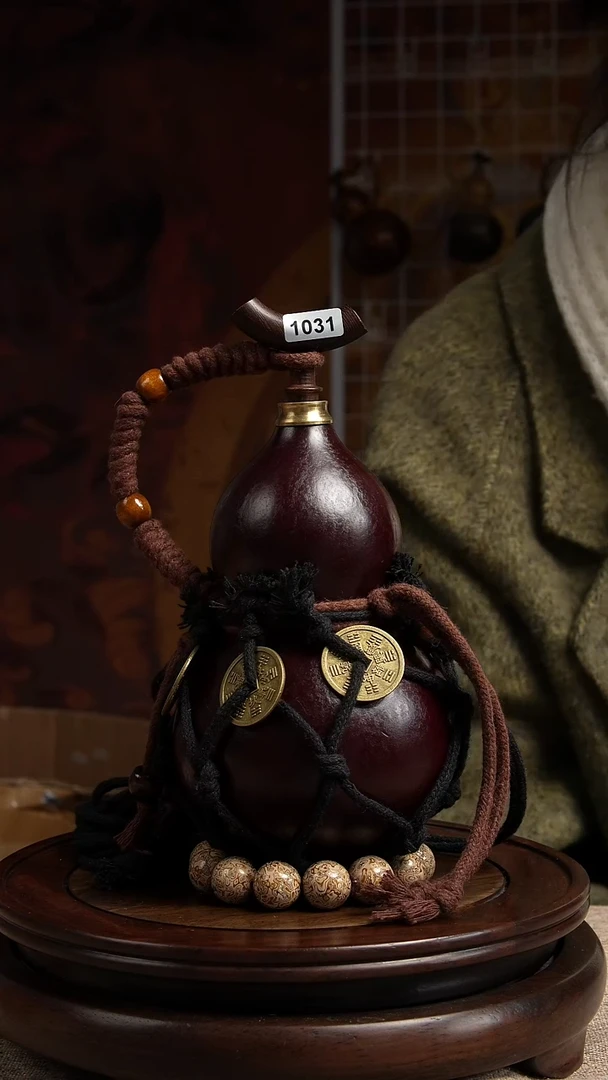 【闪购商品】1031号大漆酒葫芦一物一图