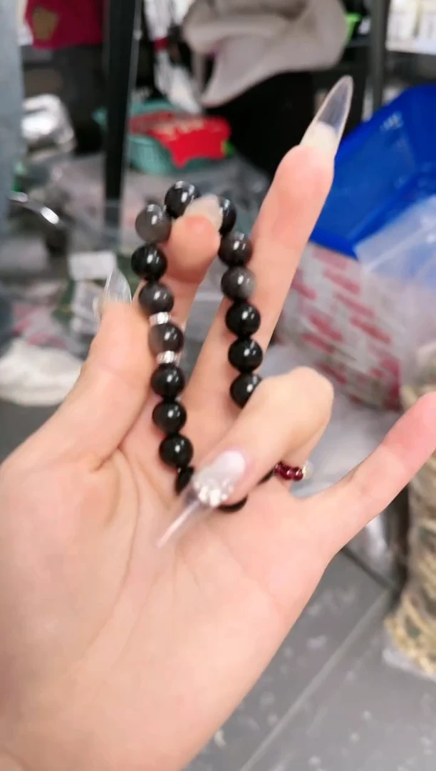 黑曜岩合金手链D-A986070