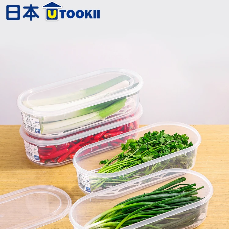 保鲜盒食品级大小葱香菜芫荽整根姜蒜面条鸡蛋收纳整理盒冰箱专用
