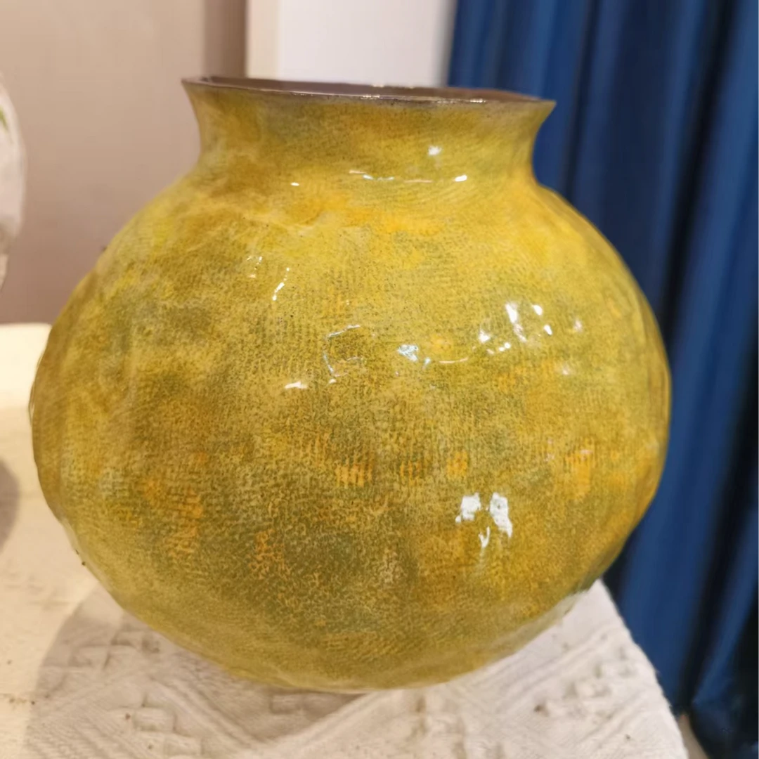 【花瓶】来自景德镇的艺术感#柚色遐想#国风格适合插花家居装饰