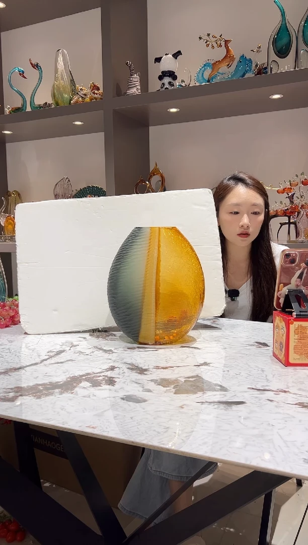 左右拼接大号花瓶 现货