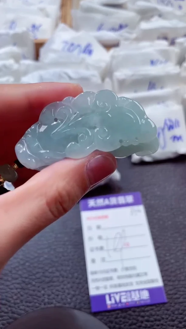 翡翠未镶嵌颈饰00008946