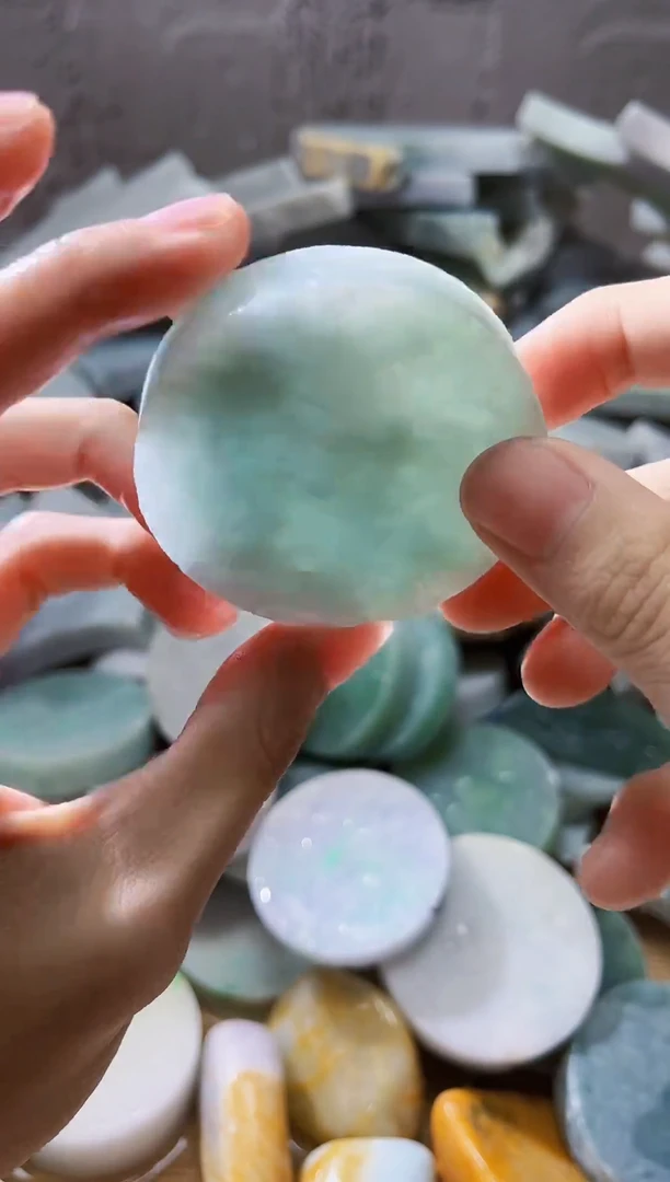 裸石翡翠翡翠a货正品玉石南陈834