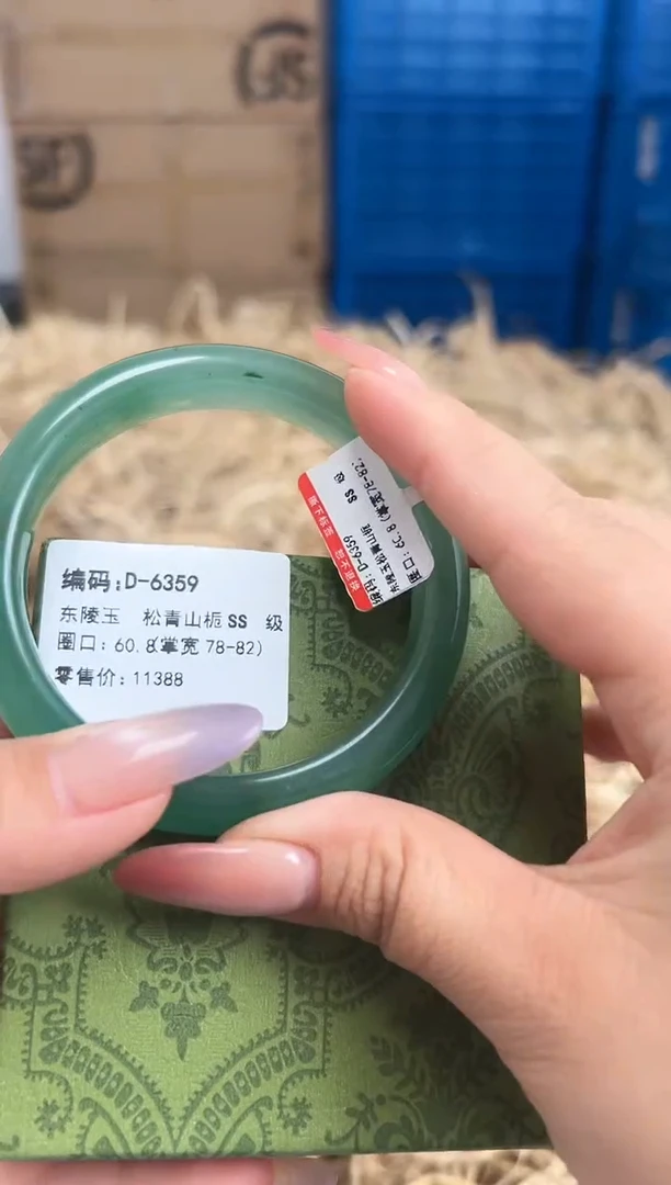 未镶嵌手镯石英质玉D-6359
