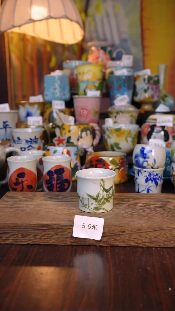 摆件泥垚手作 景德镇手工手绘器物