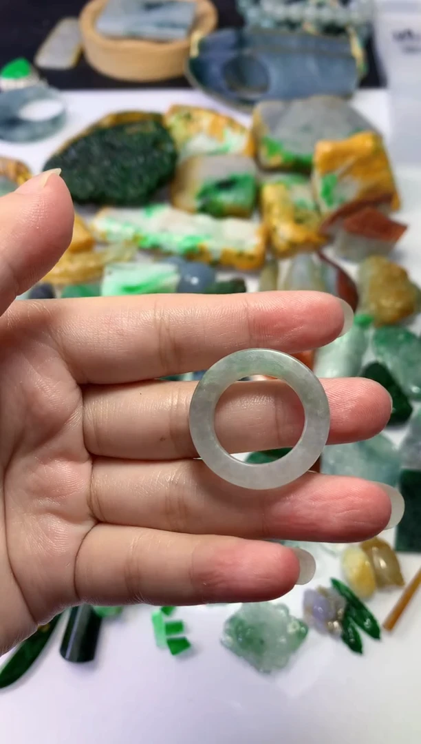 颈饰未镶嵌翡翠218天然翡翠