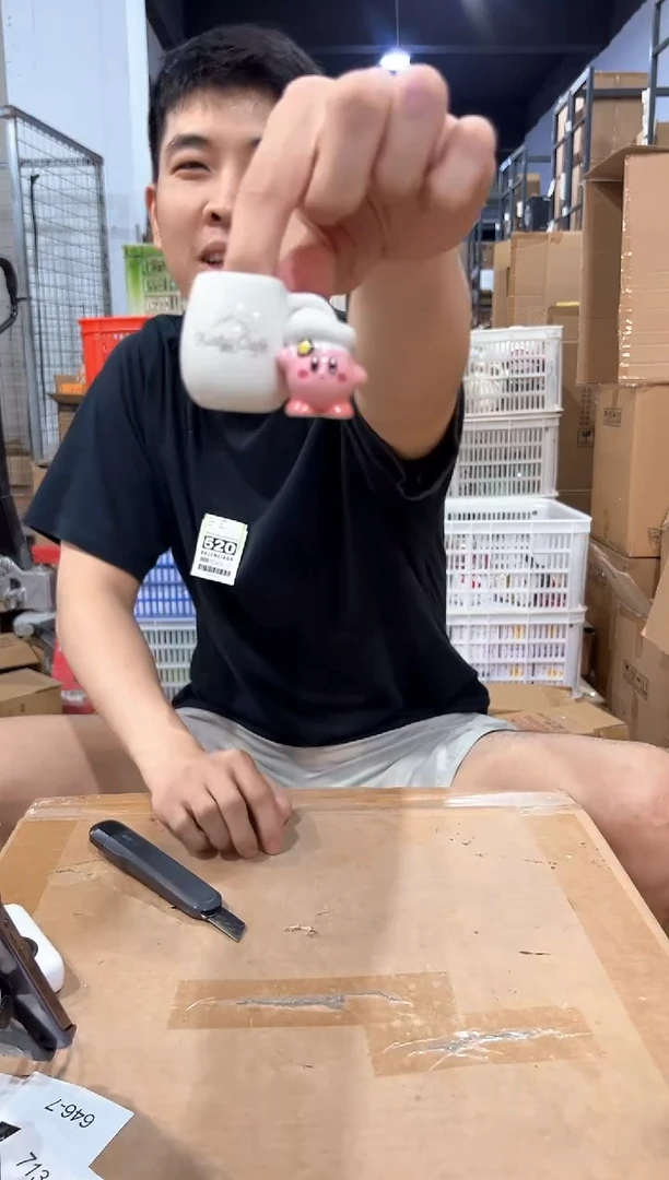 瓷片星之卡比牙刷架
