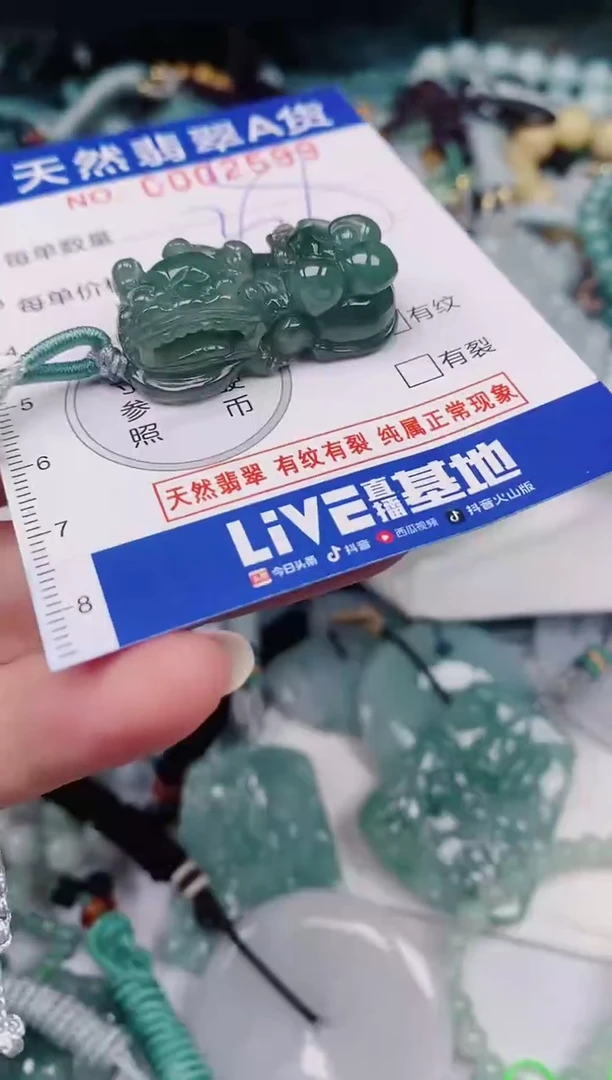 颈饰未镶嵌翡翠00002599
