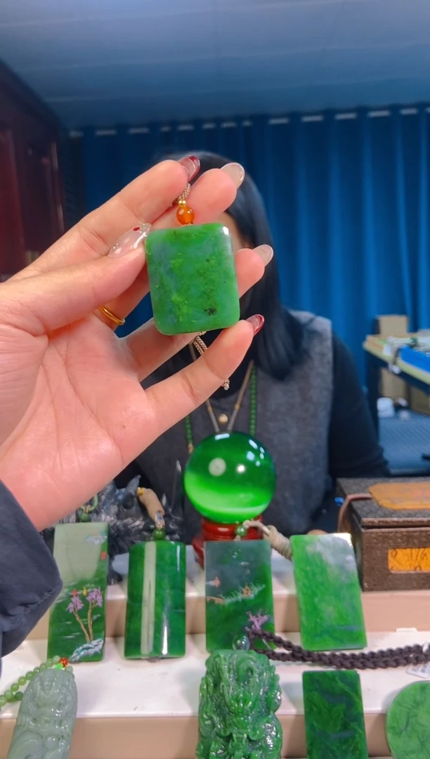 【闪购商品】和田玉挂件未镶嵌1