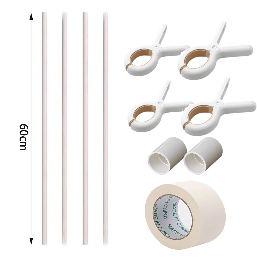 美初十字绣工具管子建议绣架绣管PVC材质大夹子美纹纸胶带