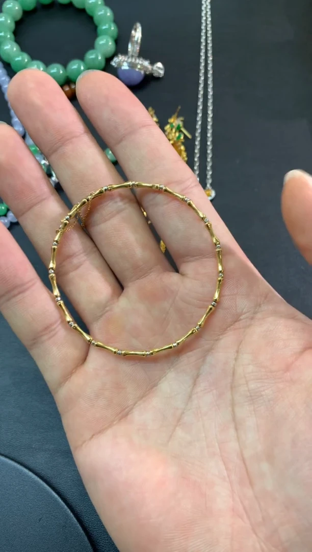 手镯18K金手镯|980