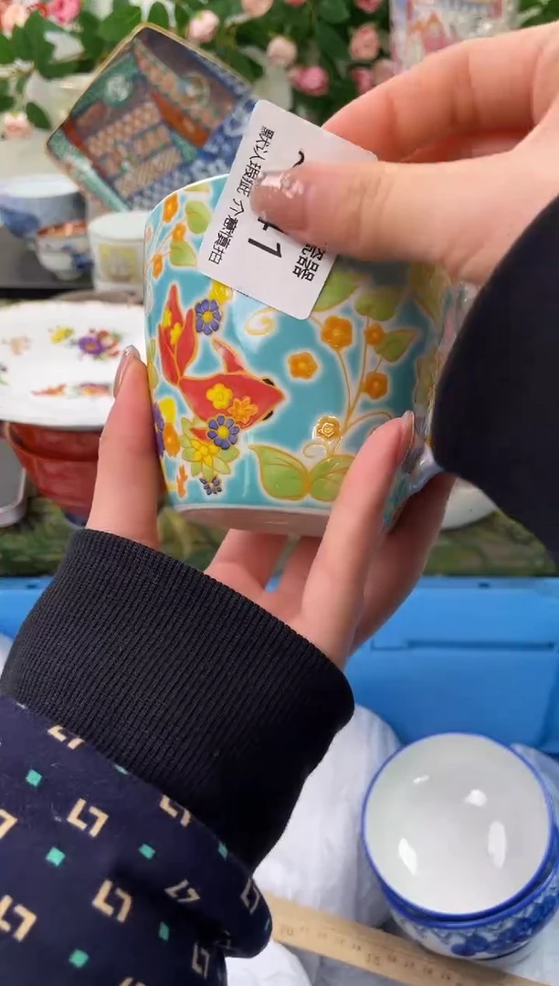 【闪购商品】瓷片841海外中古回流瓷器 默认瑕疵慎拍