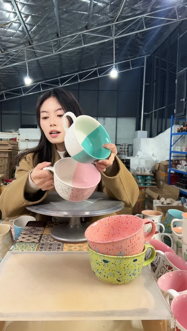 【闪购商品】杯高温釉下彩陶瓷3