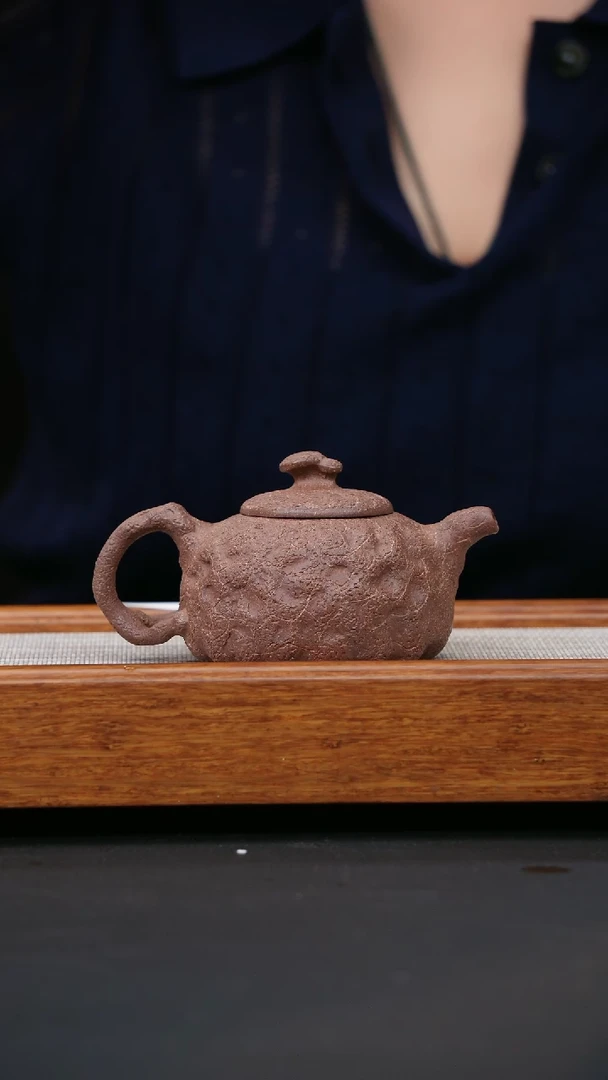 茶壶紫砂觉****️原矿手工制作紫砂作品