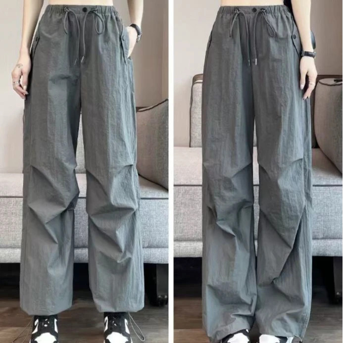 8148号弹力腰双口袋休闲工装裤（预）