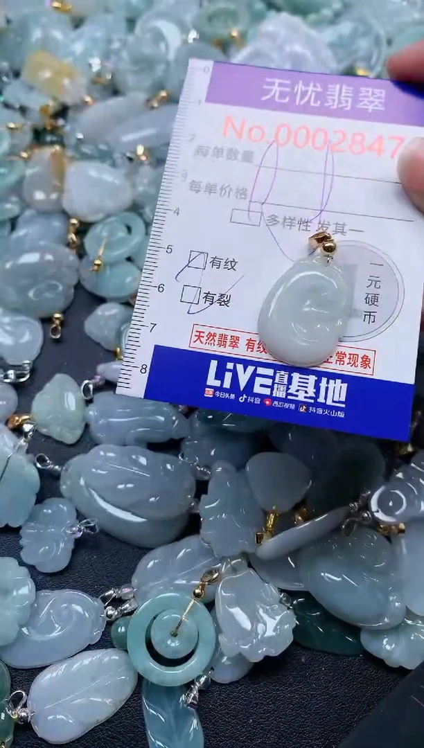 颈饰未镶嵌翡翠2847