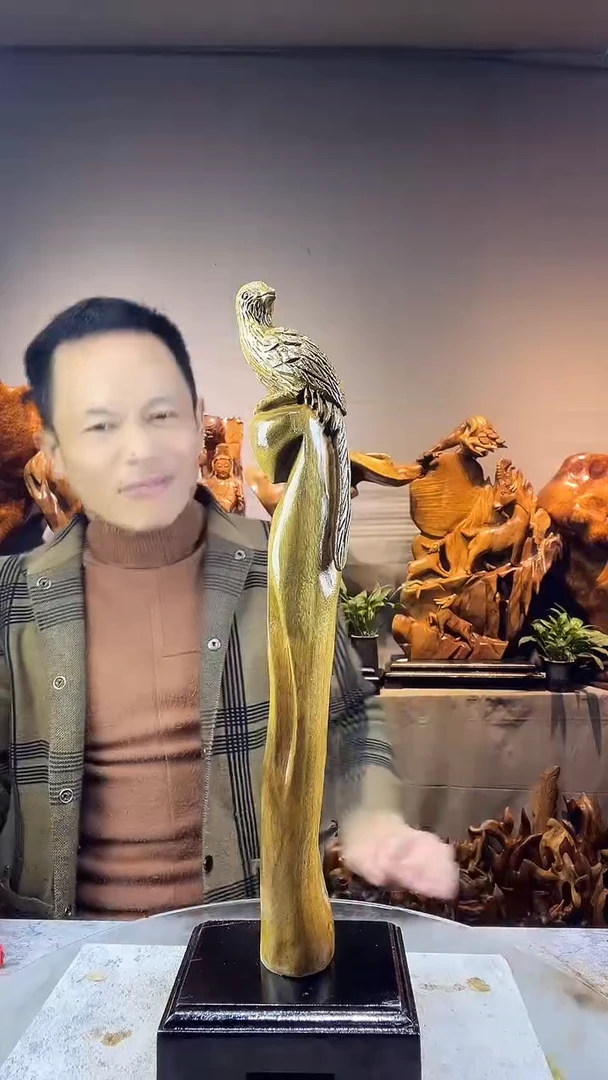 金丝楠冬小叶桢楠随行摆件12