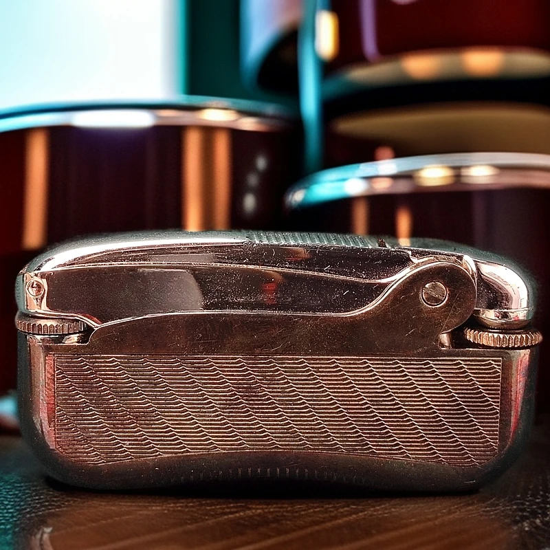 以撒简奢中古充气打火机链接可调火5321