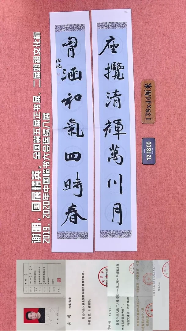 书法245    谢老师书法作品
