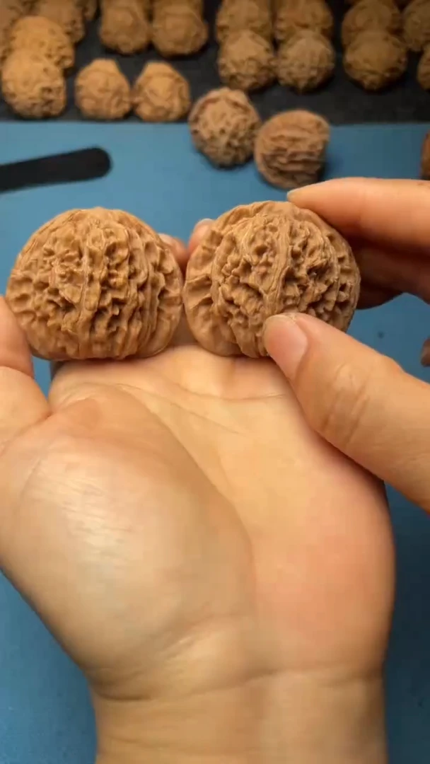 桃核把件w71  楼子 45尺