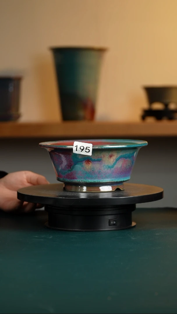 195窑变花盆7.8/6.5/18/15