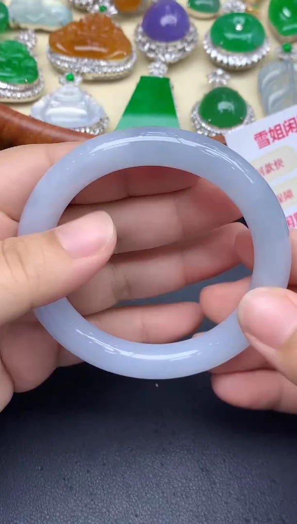 未镶嵌手镯翡翠148-中国好珍宝