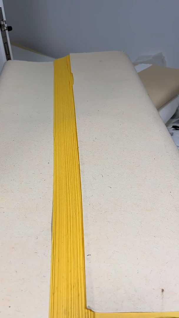 征旗宣纸佛黄半刀
