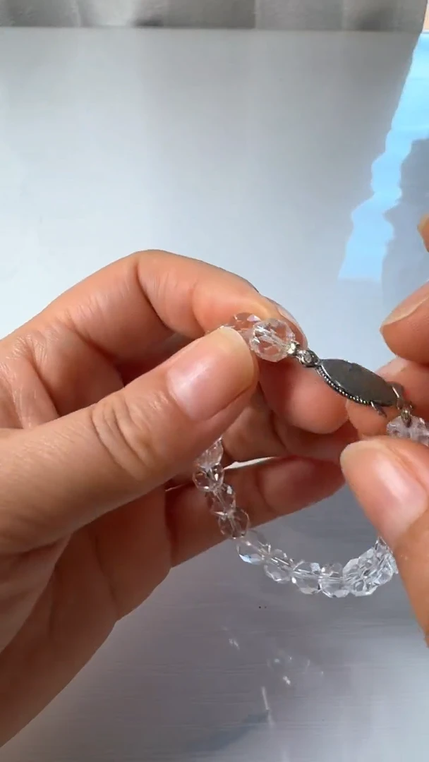 【闪购商品】淡水珍珠耳饰银S925镶嵌叶子吊坠