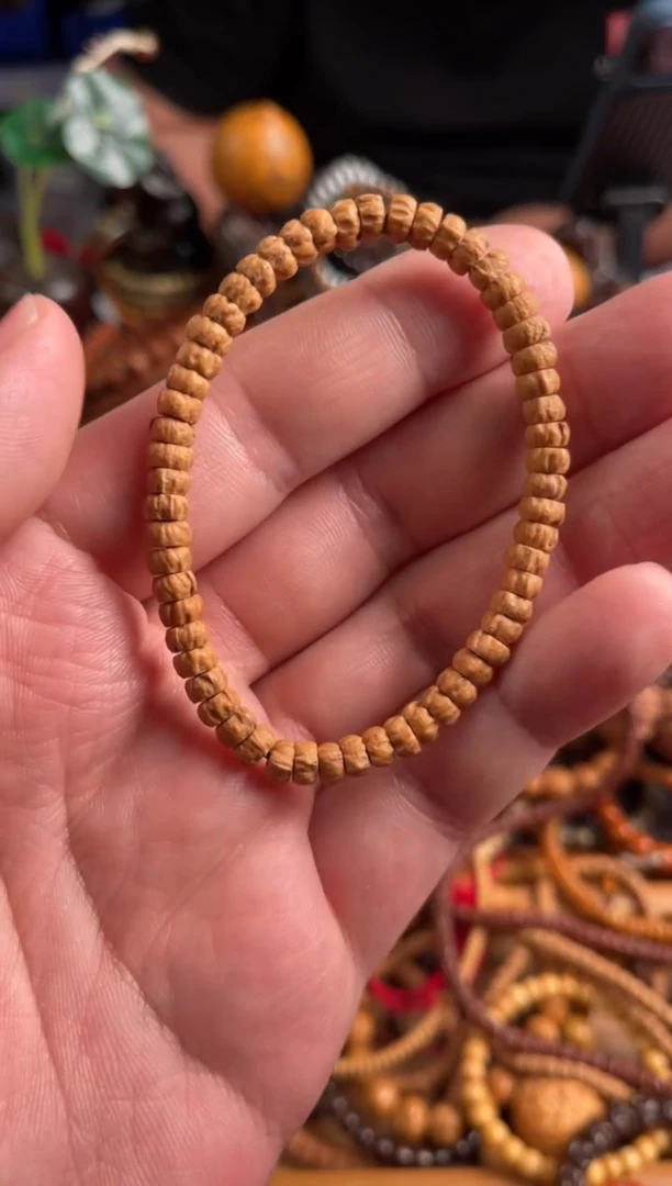 【闪购商品】柏香籽/百香籽吊坠王胖子文玩工作室红芽口药片单圈