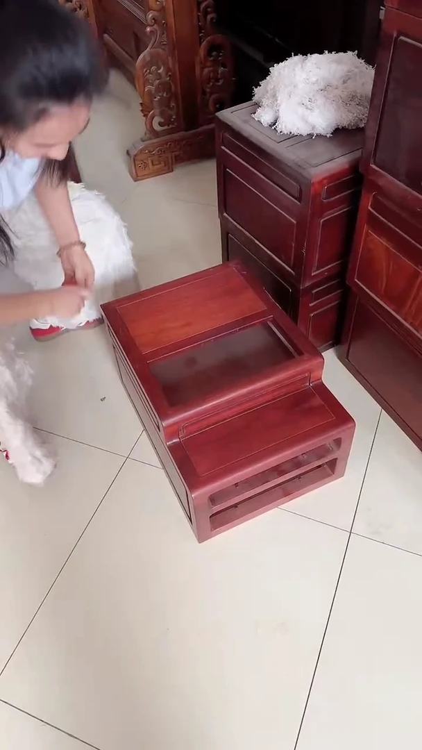 花梨木类家具非洲紫檀飘窗几（无盖板