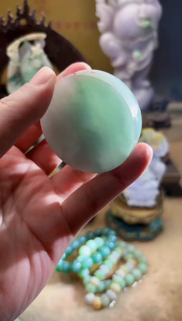 未镶嵌挂件翡翠A货张麦9866