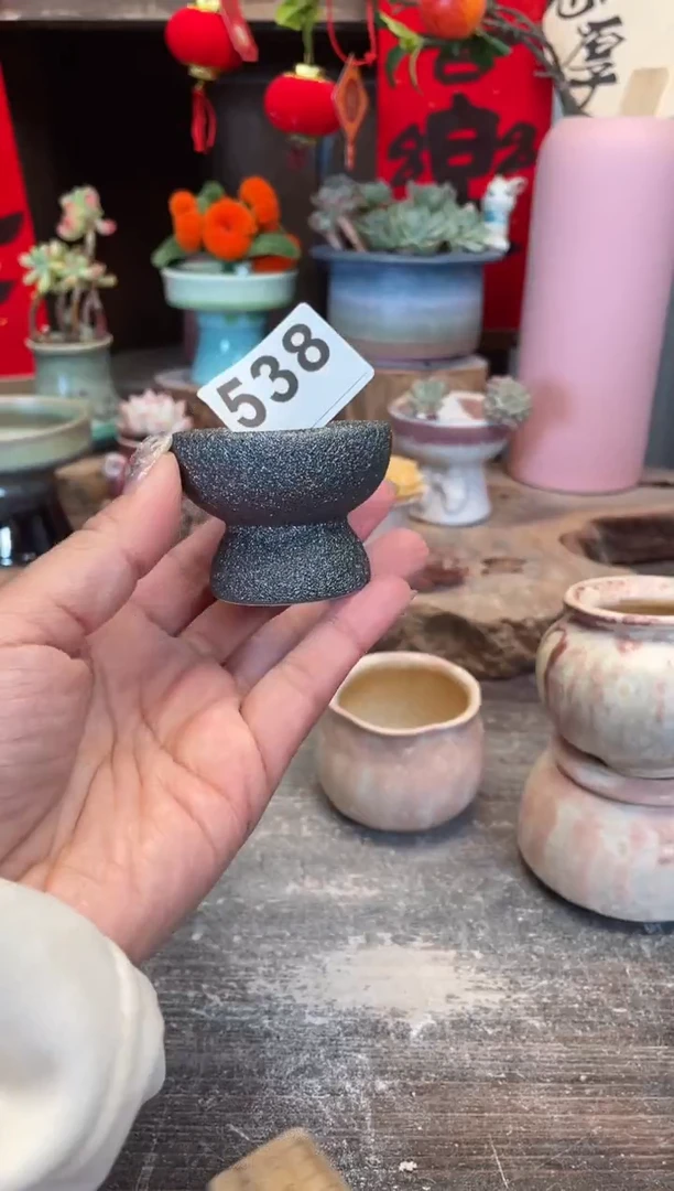 【闪购商品】摆件538知木小芳花盆