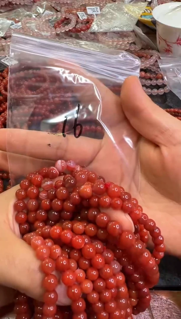 未镶嵌单圈南红玛瑙16号多样性发其一