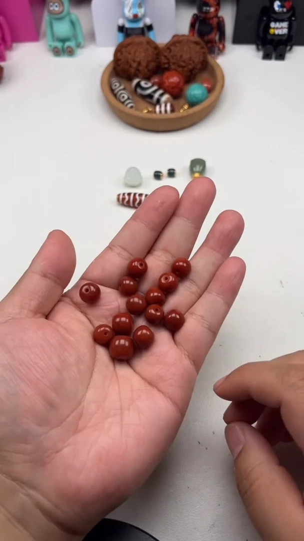 【闪购商品】南红玛瑙老型单珠未镶嵌南红玛瑙老型单珠