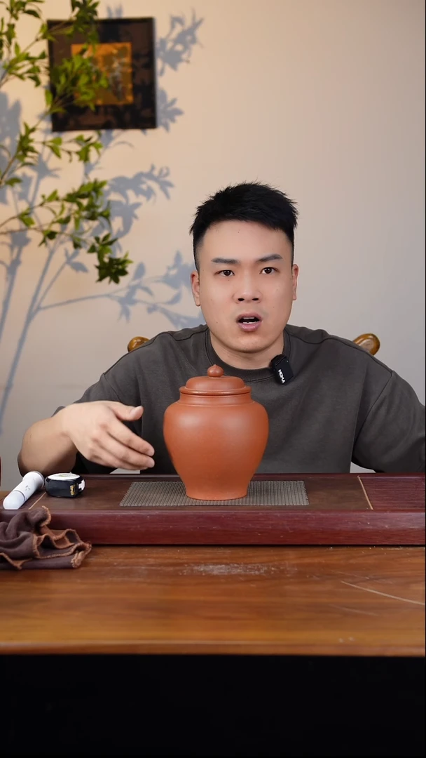 宜兴原矿紫砂茶叶罐