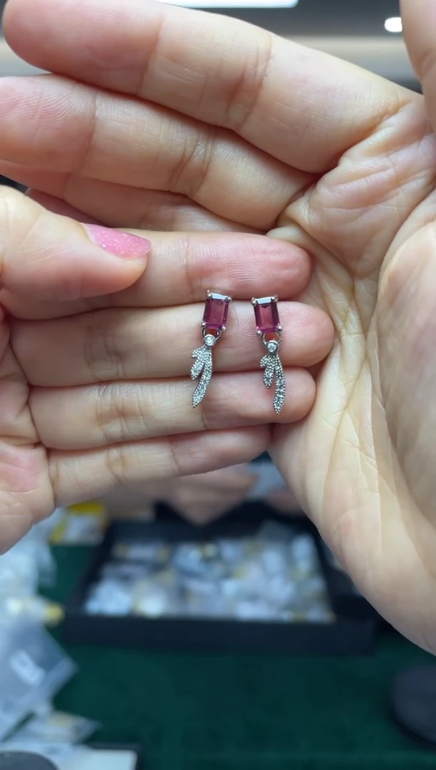 石榴石·银S925镶嵌多样性发一件