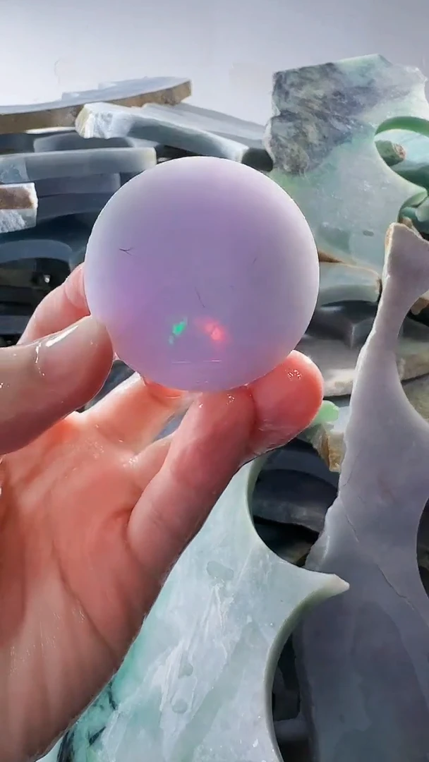 裸石翡翠缅甸翡翠A货文3139