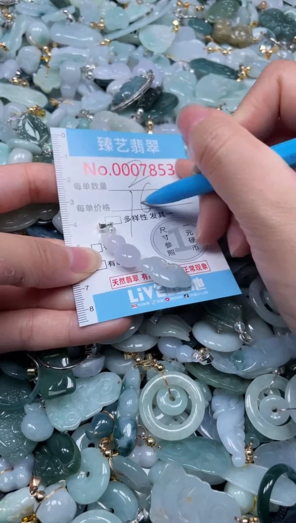 颈饰未镶嵌翡翠7853