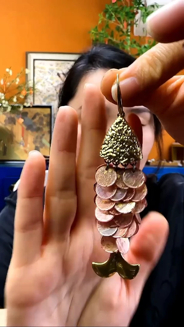 纯铜925银无单只鱼