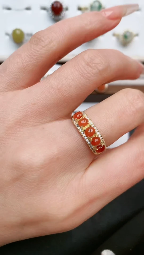 【闪购商品】翡翠戒指银S925镶嵌.....