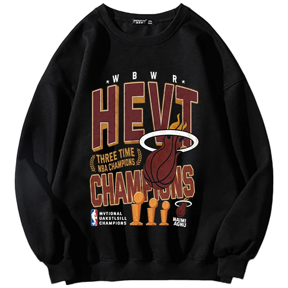 特大码300斤hiphop美式印花秋季圆领卫衣长袖男宽松潮牌小众上衣