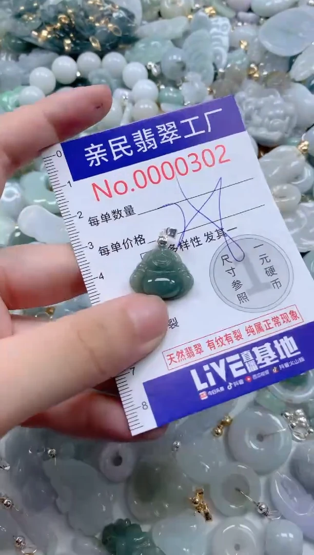 翡翠未镶嵌颈饰302