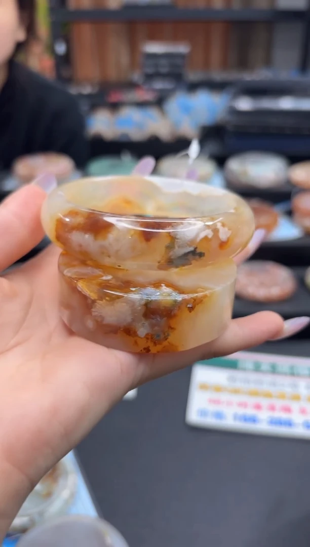 未镶嵌手镯石英质玉C43(63圈赠送镯心)