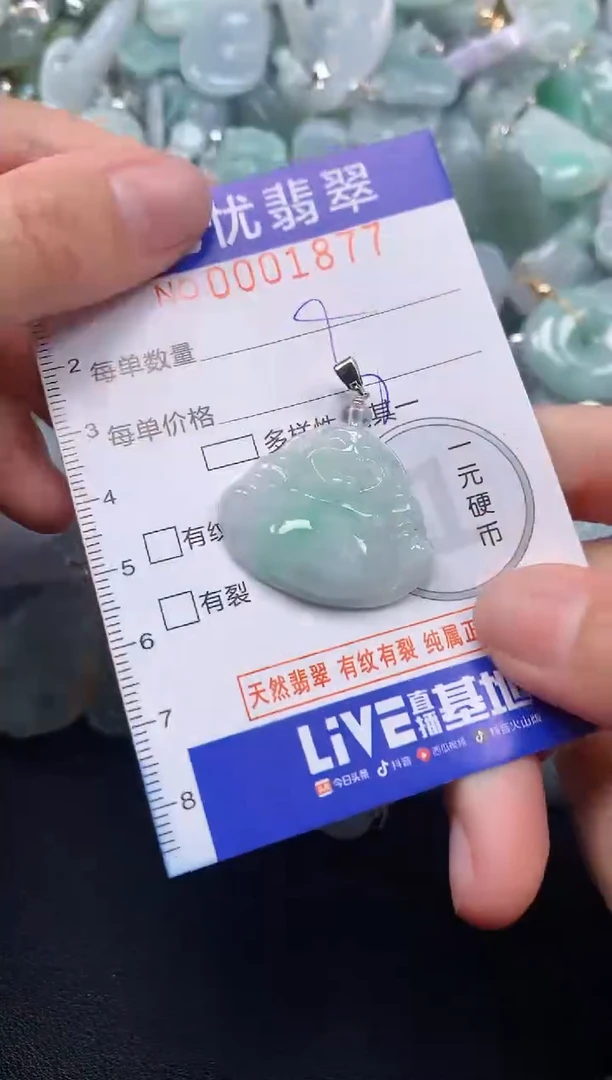 颈饰未镶嵌翡翠1877