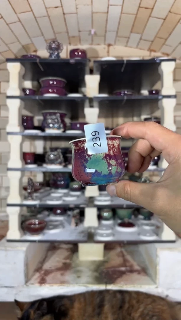 杯精品窑变钧瓷茶器