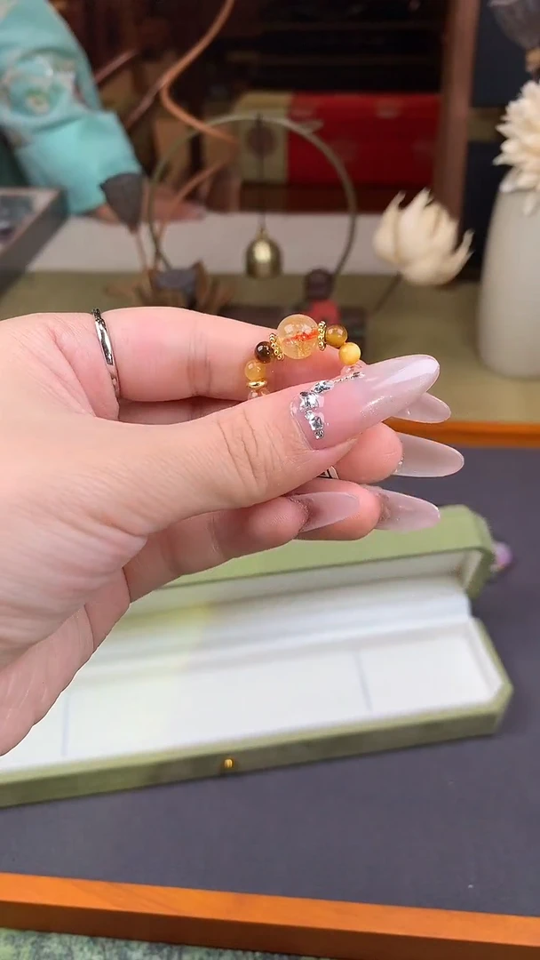 未镶嵌戒指水晶水晶戒指